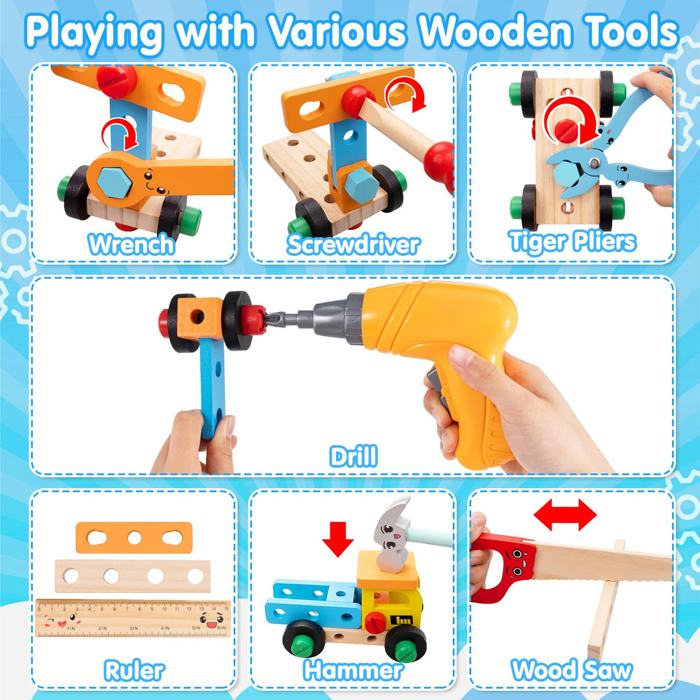 Goodfuns stem construction parts for imaginative play and building