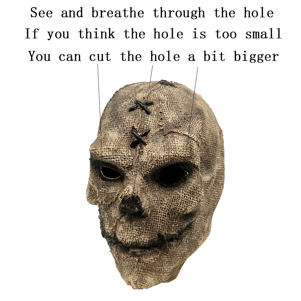 GOODKSSOP skull mask mouth-hole roominess supports comfortable breathing