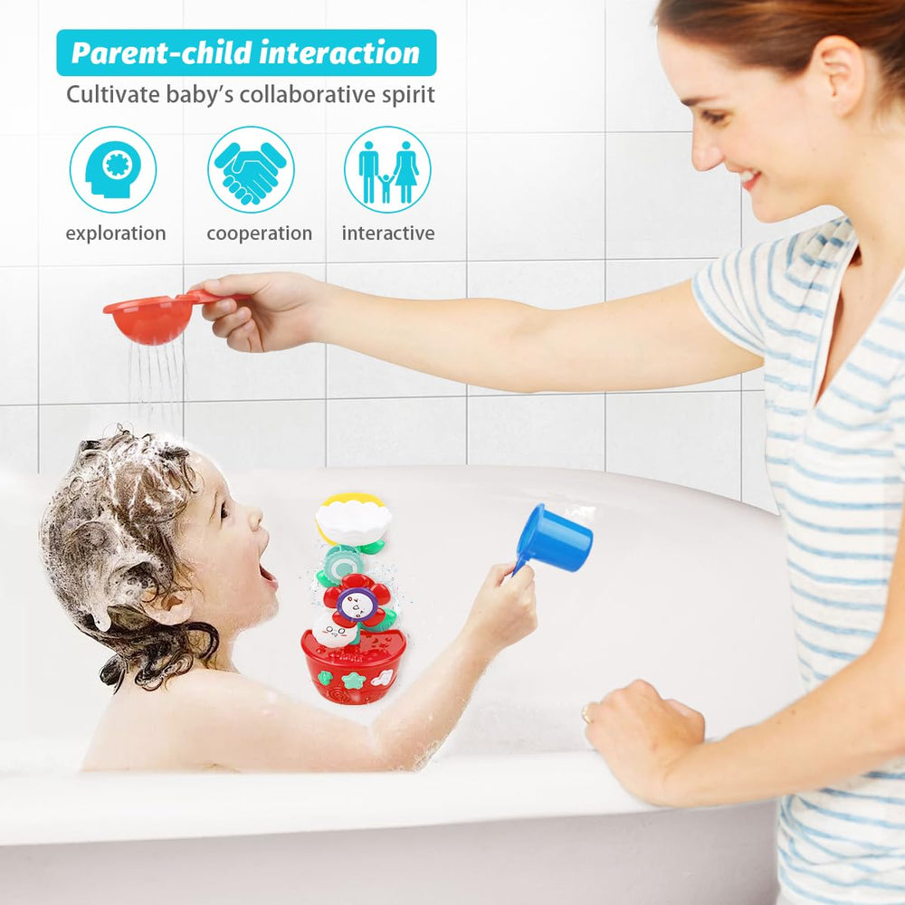 GOODLOGO mini sprinkler bath toy adds playful drizzle