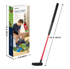 GOODLYSPORTS Toilet Golf setup demonstrates easy setup and portable entertainment for guests.