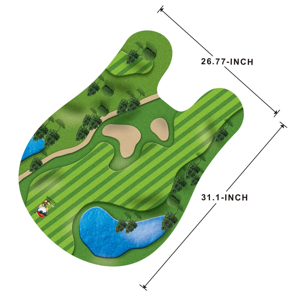 GOODLYSPORTS Toilet Golf balls enable portable play and simple cleanup.