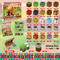 Goody King 100pcs Magnetic Cubes support STEM exploration and creative building.