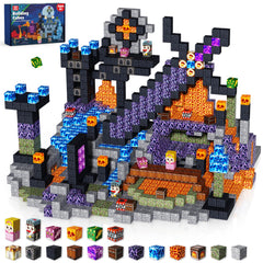 Goody King dark castle magnetic blocks for imaginative play and STEM exploration