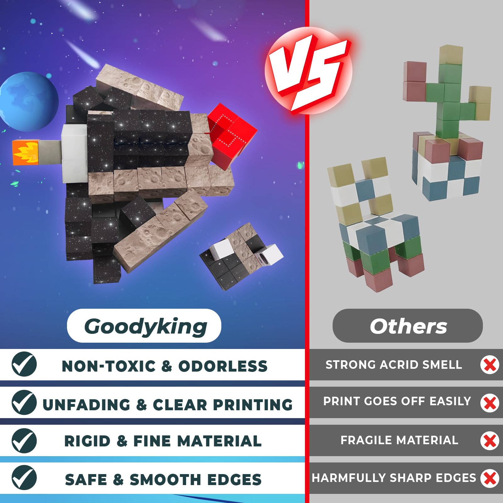 Goody King family learning activity supports screen-free family STEM time.
