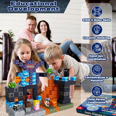 Goody King magnetic block gift set highlighting screen-free play