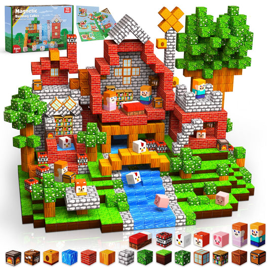 Goody King magnetic blocks 150pcs packaging for safe, organized play