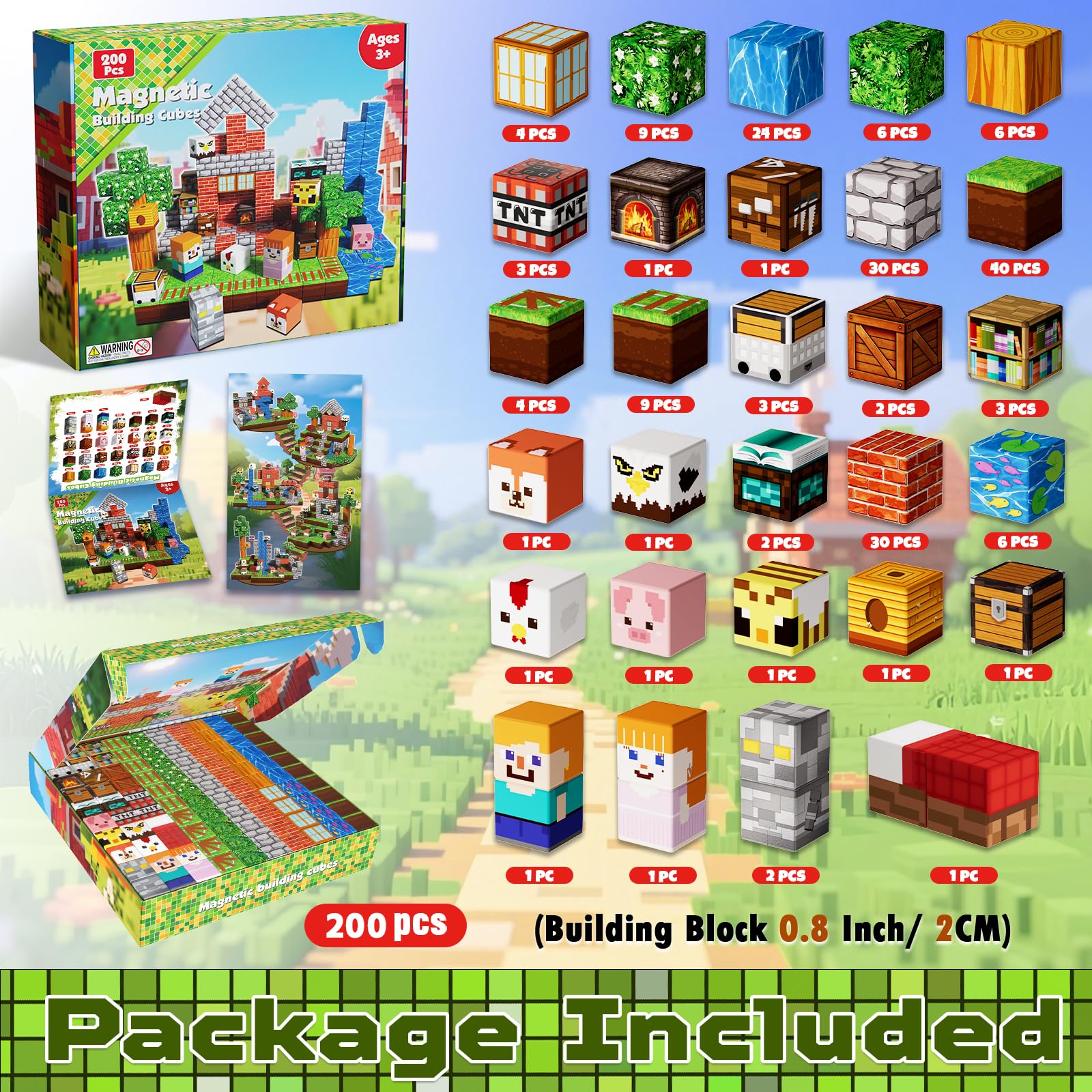 Goody King magnetic blocks assembly showcase creative building and problem-solving in kids.