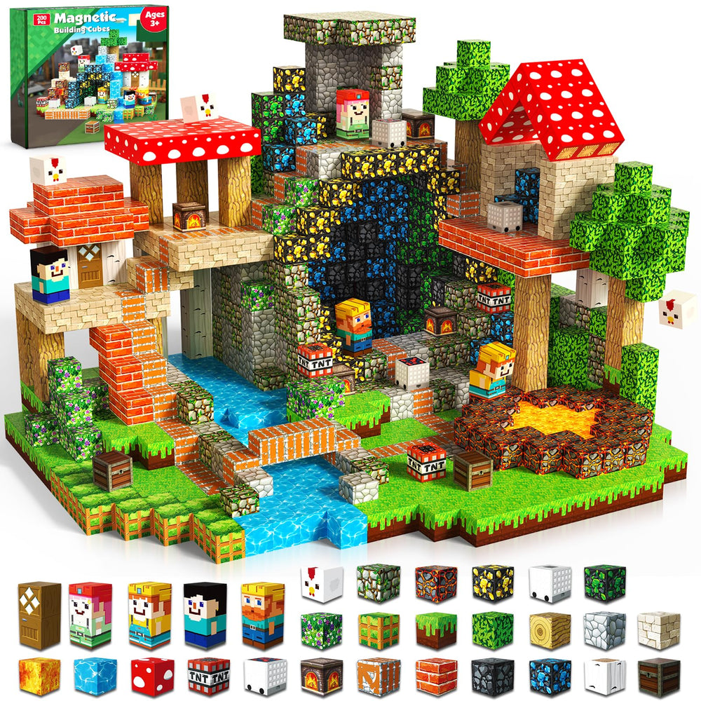 Goody King magnetic blocks engage children in hands-on building and imaginative play.
