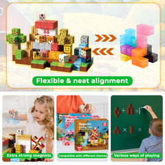 Goody King Magnetic Blocks ideal family bonding activity and classroom use