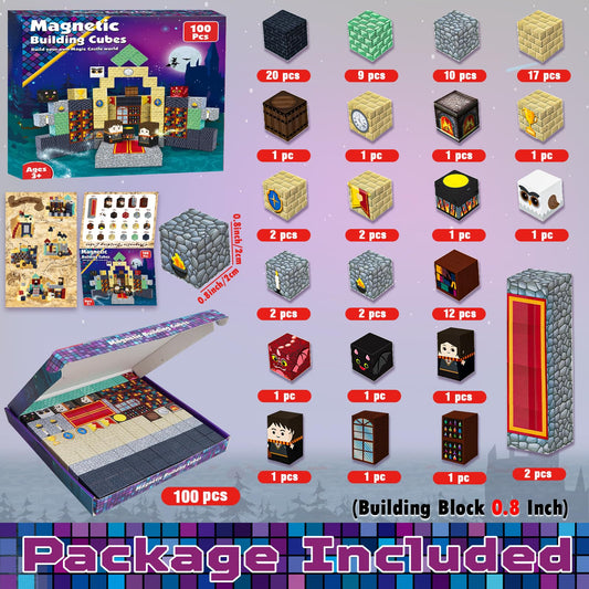 Goody King house-design blocks demonstrating magnetic stability for imaginative play