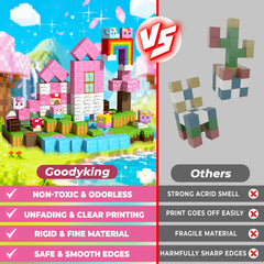 Goody King magnetic blocks as a hands-on sensory STEM toy
