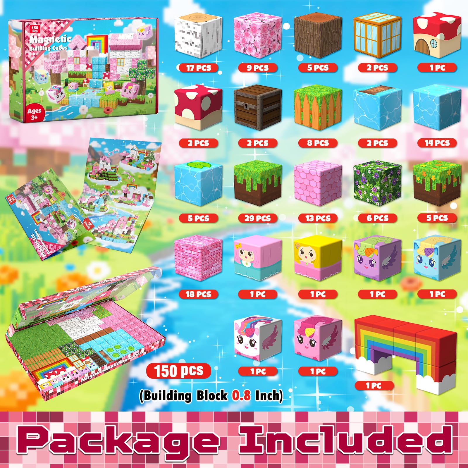 Goody King stacking magnets for endless designs and imaginative play