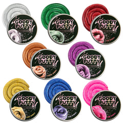 Goody Putty Mini Dazzle Tin Glitter Blue for tactile play and sensory fun