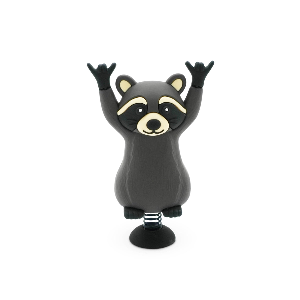 GOOFBALLS Dashboard Dancer rockin raccoon on dashboard adds playful charm to drives