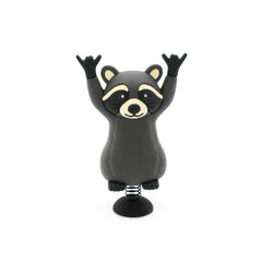 GOOFBALLS Dashboard Dancer rockin raccoon on dashboard adds playful charm to drives