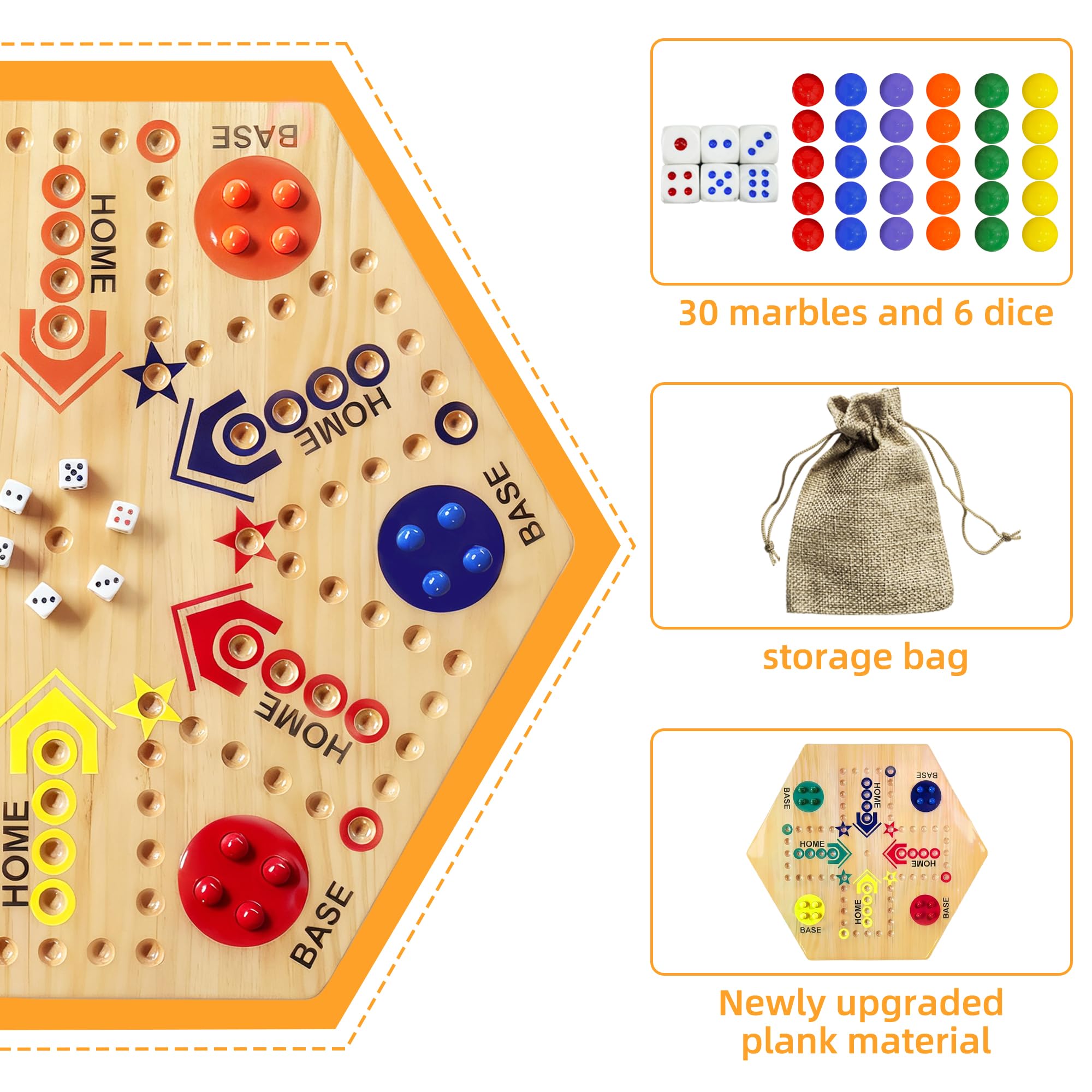 Googgoing 24-colored marbles provide easy color matching