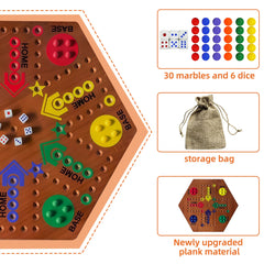 GOOGGOING painted bases and home positions simplify piece tracking.
