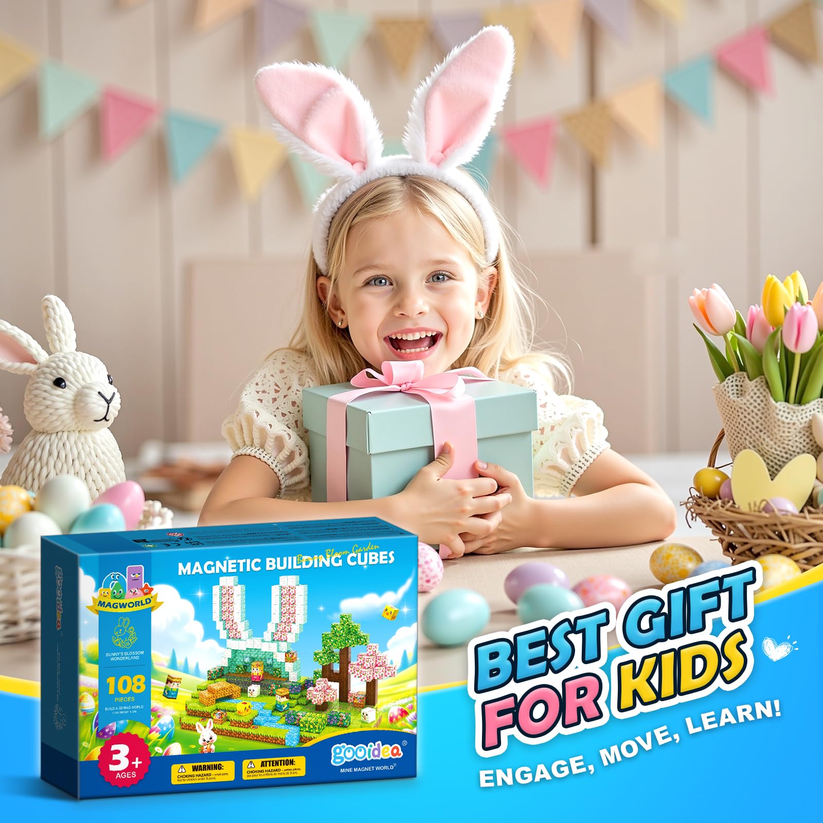 Gooidea bunny garden design inspires budding designers to build and imagine.