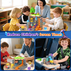 Gooidea castle builds demonstrate creative storytelling and problem-solving.