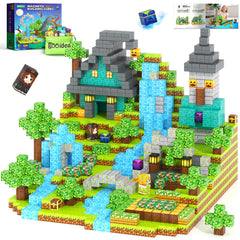 Gooidea Magnetic Blocks castle glow shows imaginative play and fine motor skills.