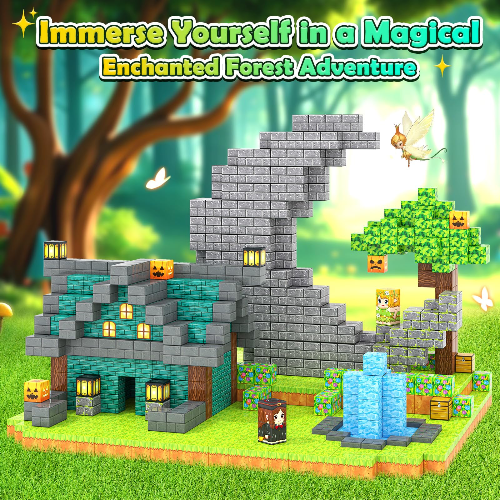Gooidea Mine Magworld brings an enchanted world to life, turning play into a mini adventure.