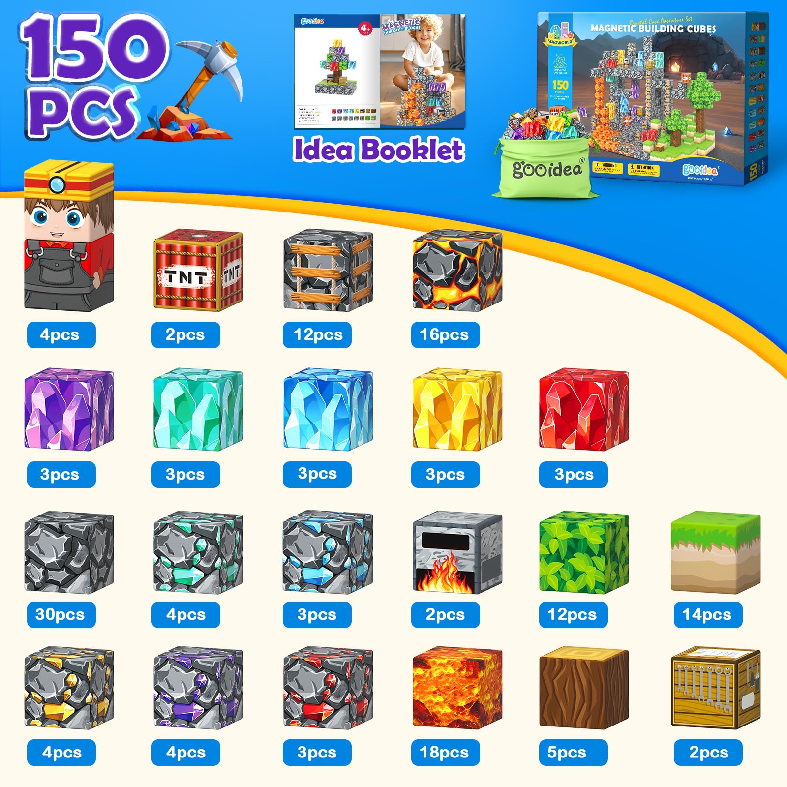 Gooidea screen-free play encourages family bonding and hands-on learning.