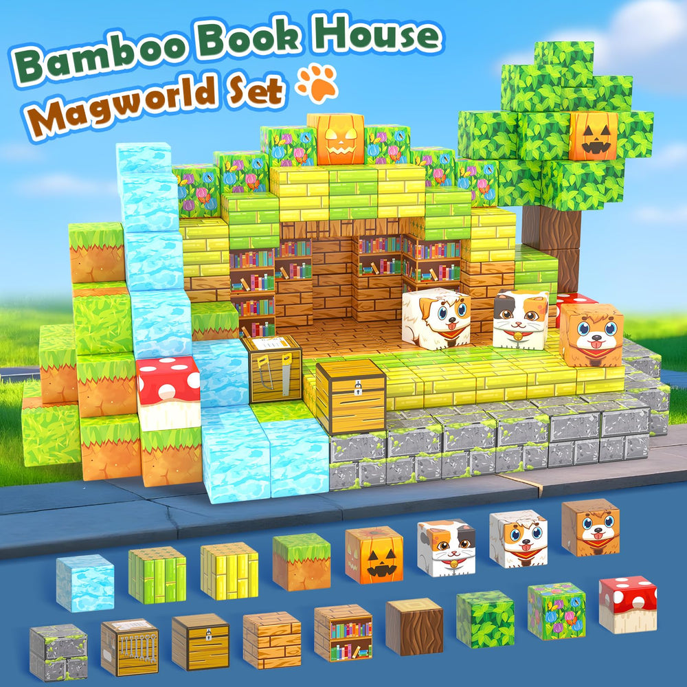 Gooidea magnetic blocks offer safe, durable construction with smooth edges for little hands.