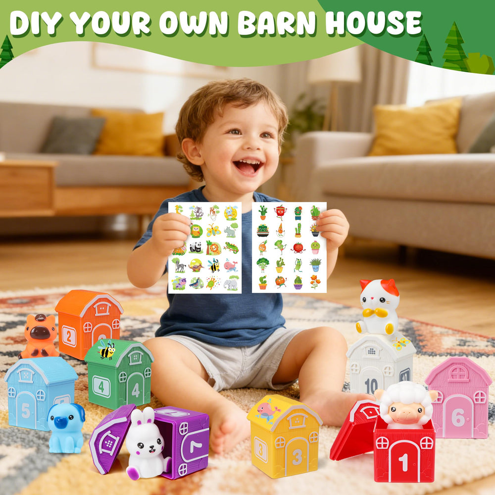 GooMags complete 20-piece farm world for expandable storytelling
