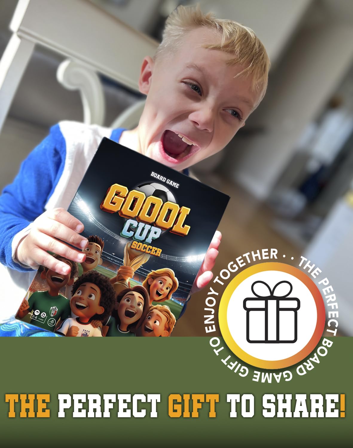 GOOOL CUP Soccer Board Game instructions for easy setup and play