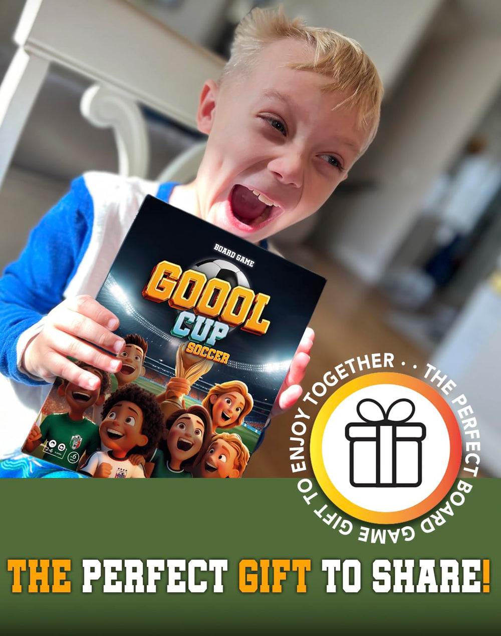 GOOOL CUP Soccer Board Game instructions for easy setup and play