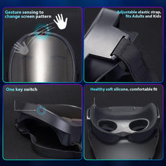 Gootus silicone eye padding boosts comfort during wear.
