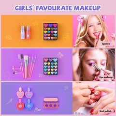 GORISPI kid-friendly makeup brushes for practice and learning.