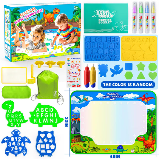 GORISPI Water Doodle Mat large drawing area ideal for shared play with friends.