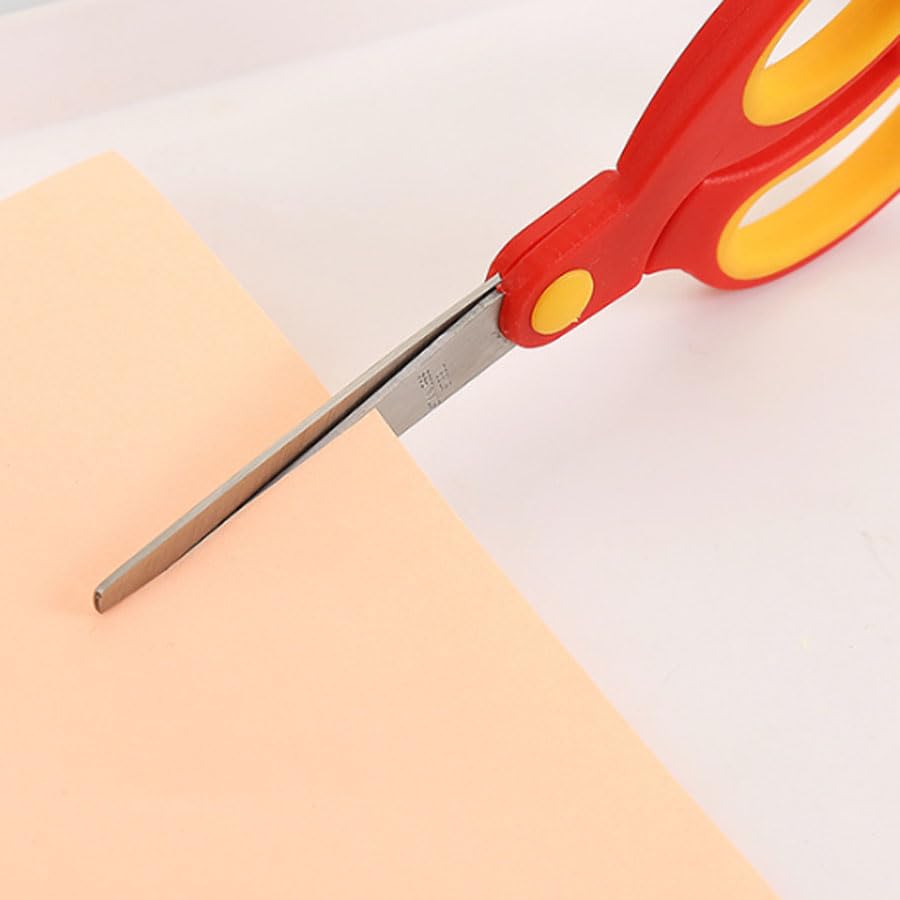 Gorofit blunt-tip safety scissors suitable for toddler crafting activities.
