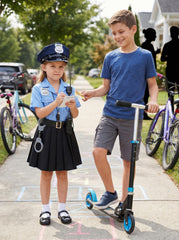 Gortykor Girls Police Cap Costume for authentic dress-up moments
