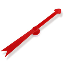 Gosknor large arrow spinner front view, durable plastic for classroom activities.