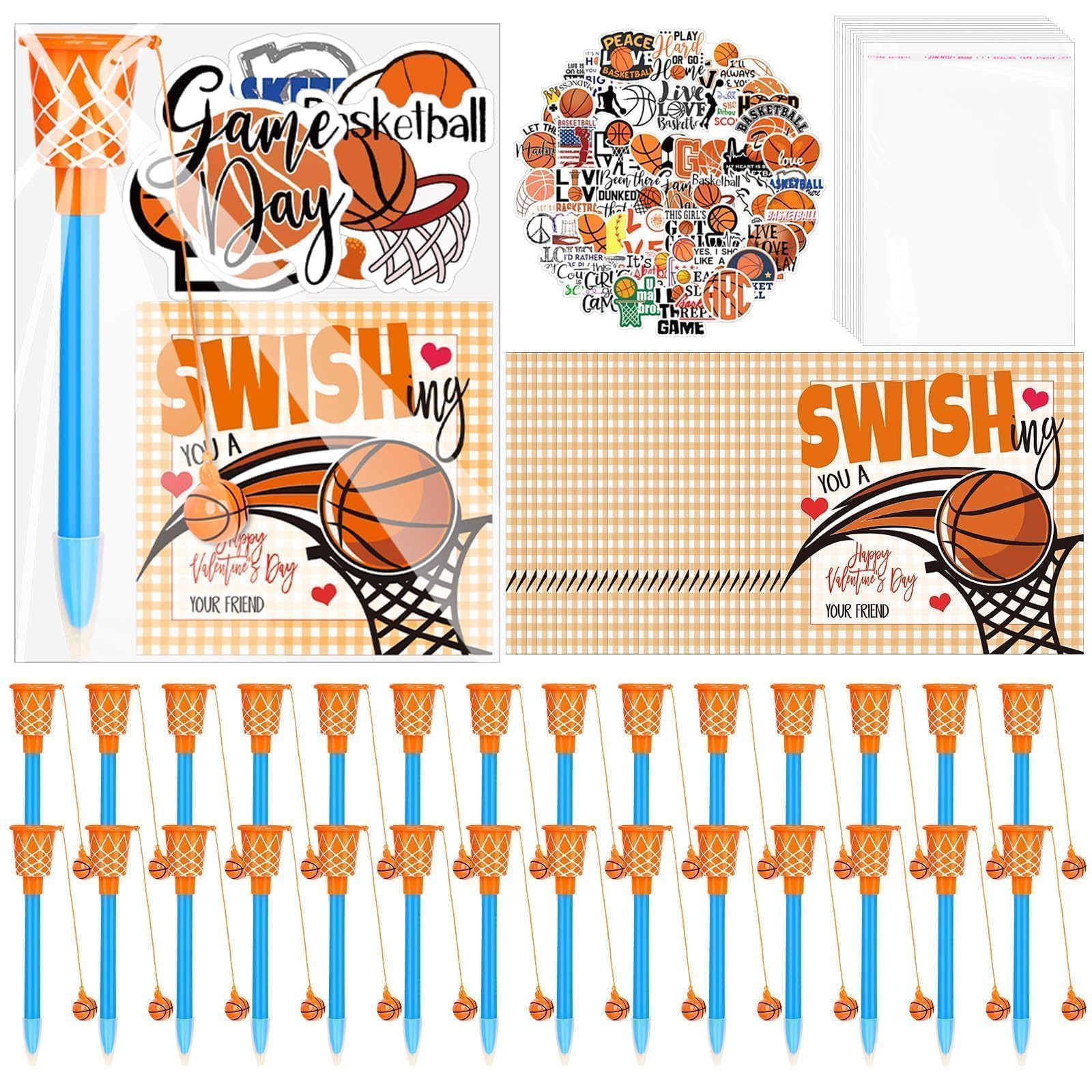 Gosodeny basketball hoop pens for party favors and stylish classroom gifts.