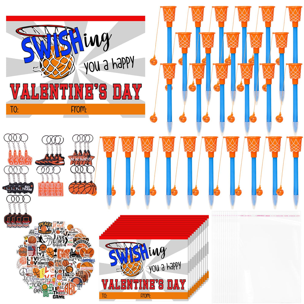 Gosodeny basketball hoop pens displayed for party favors and classroom rewards.