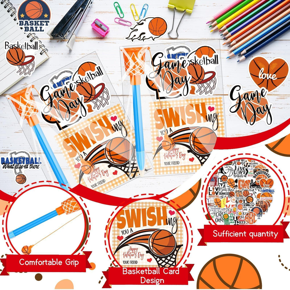 Gosodeny basketball stickers pack ideal for DIY gift customization
