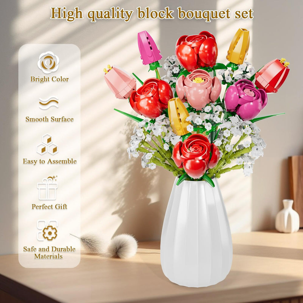 GoStock DIY flower pattern instructions for customizable arrangements