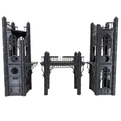 Gothic Sector Terrain Set end of bridge tower for dramatic, elevated cover in 28mm battles