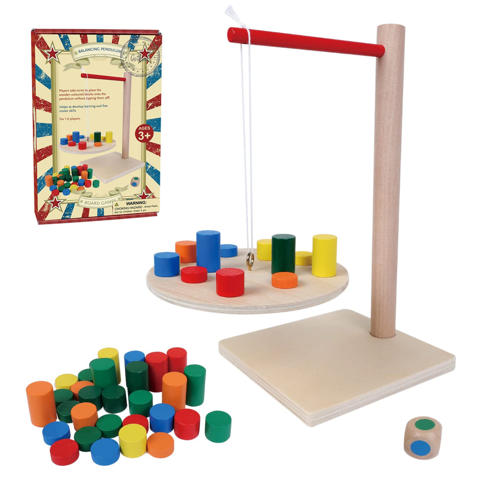 GOTHINK Balancing Pendulum Game base ready for setup and play.