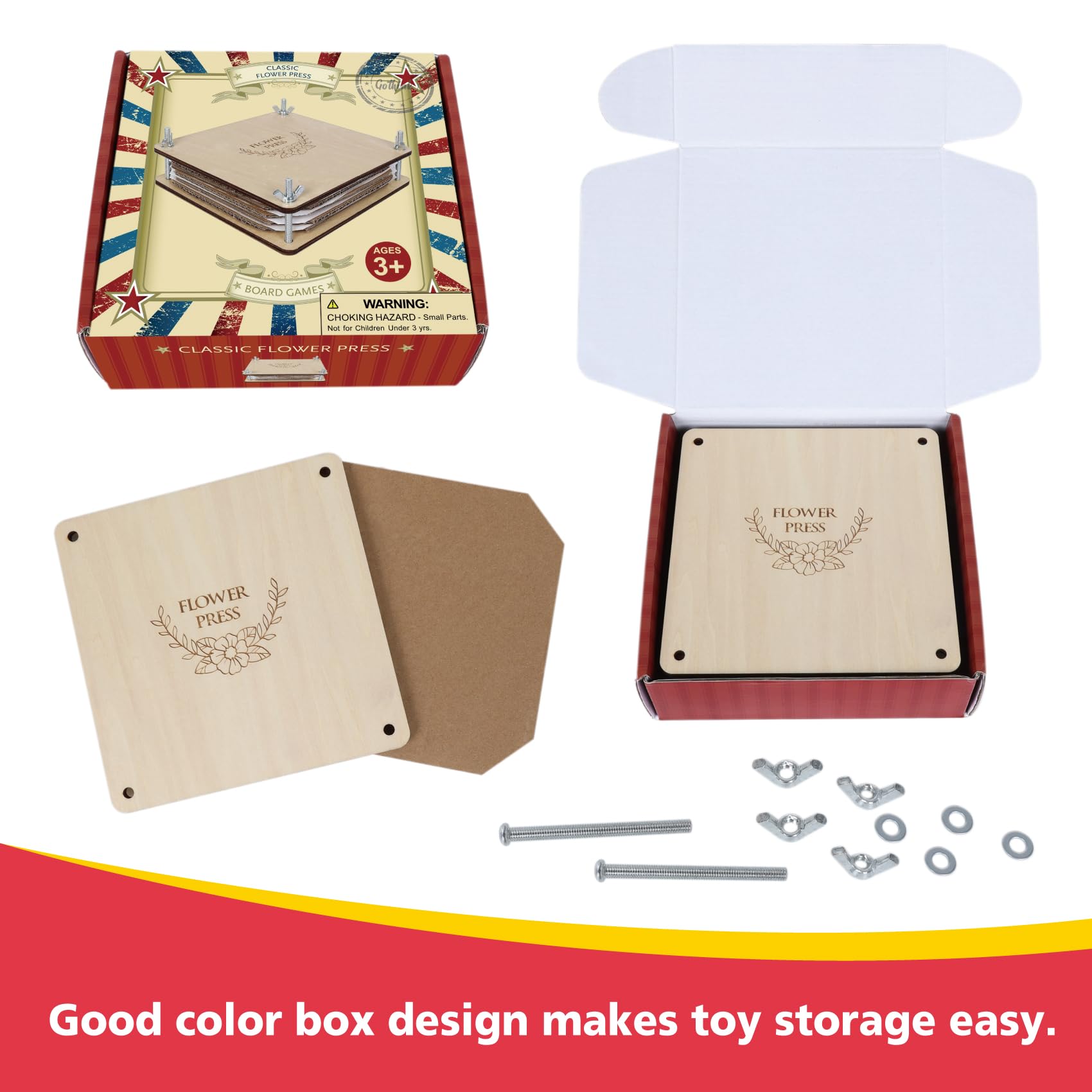 GOTHINK instruction manual guiding simple pressing steps