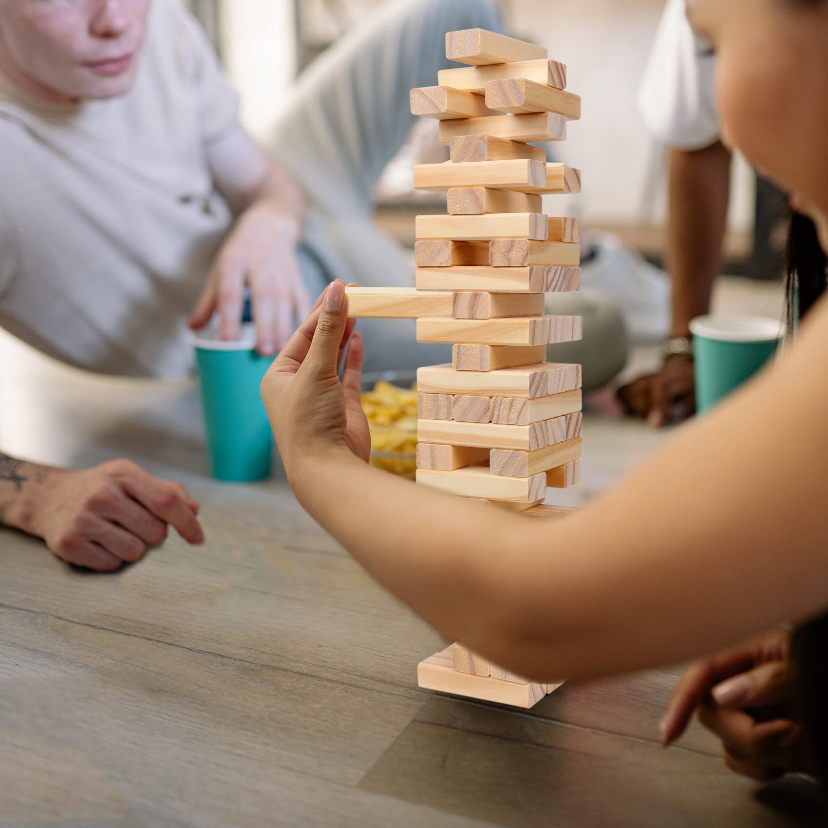 GOTHINK Tumble Tower quality checks ensure safe wooden blocks.