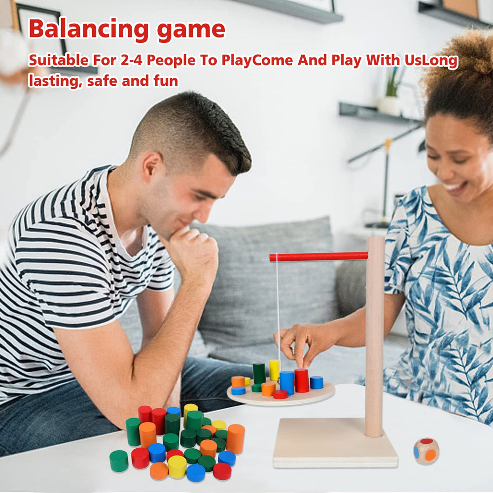GOTHINK travel-friendly balancing toy fits easily in a travel bag.