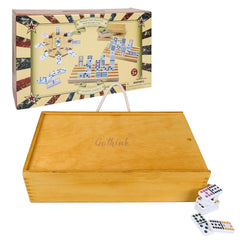 GOTHINK wooden hub with felt bottom protects surfaces during play.