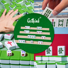 GOTHINK wooden rack with precise 17x1.2x0.8 inches dimensions
