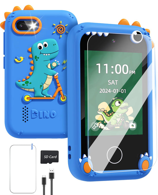 Gothwick dinosaur smartphone toy: front camera for playful kid selfies.