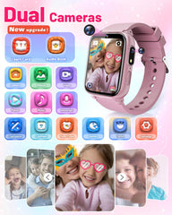 Gothwick Kids Smartwatch camera feature to capture memories with friends.