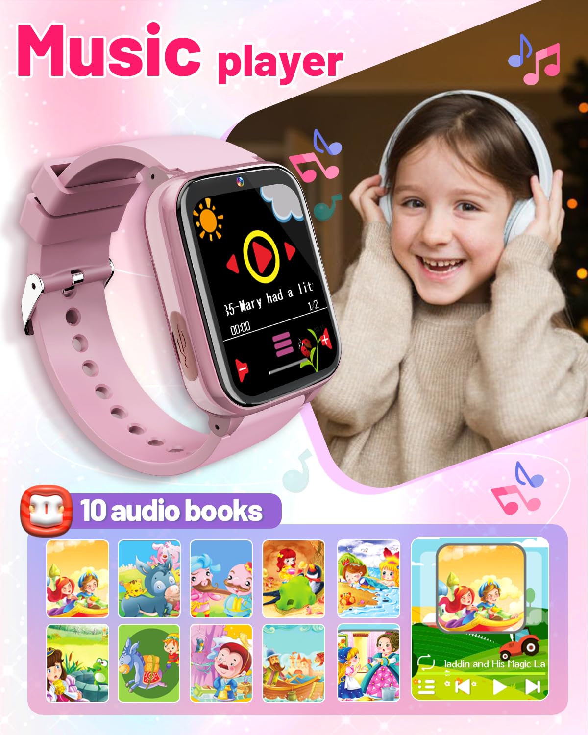Gothwick Kids Smartwatch games collection boosts learning through play.